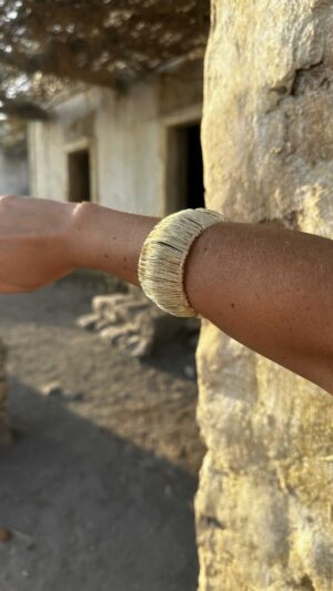 Brazalete Alambre Gold