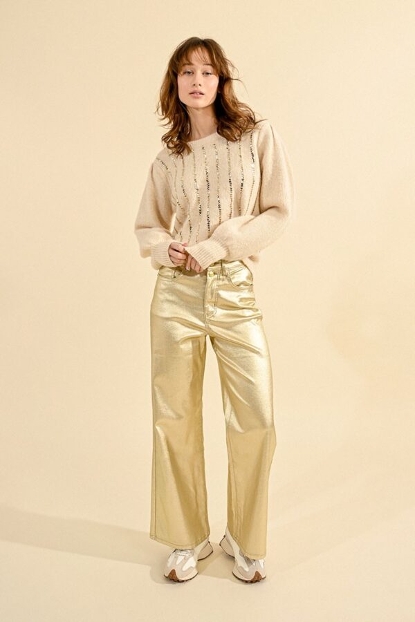 Pantalon Efecto Piel - Imagen 4