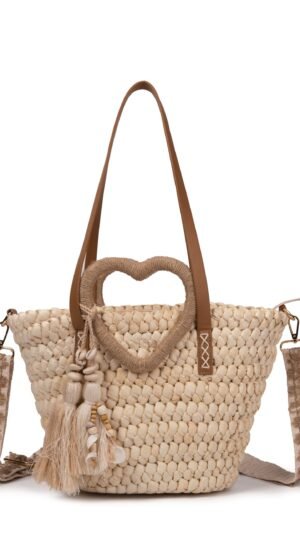 Mini Capazo Heart Doble Asa