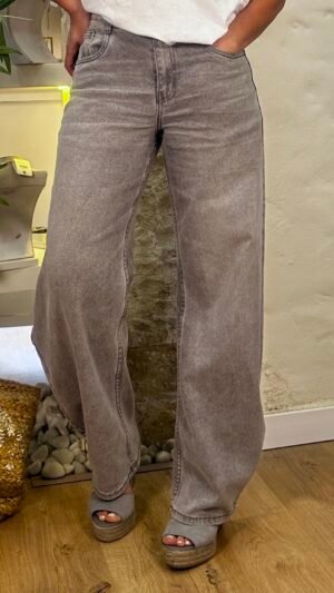 Pantalon Gris Denim