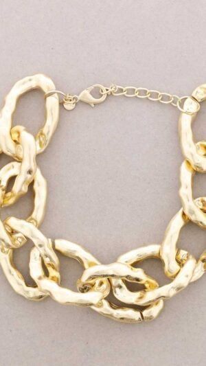 Collar Eslabones Troquelados