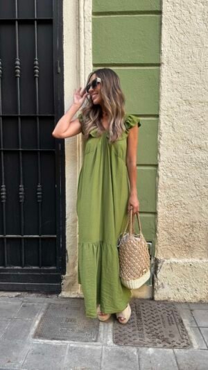 Vestido Alma Green