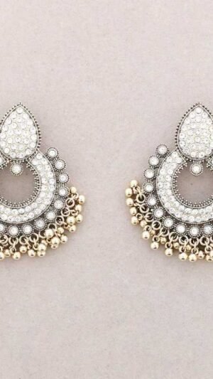 Pendientes Etnicos Metal Dorado
