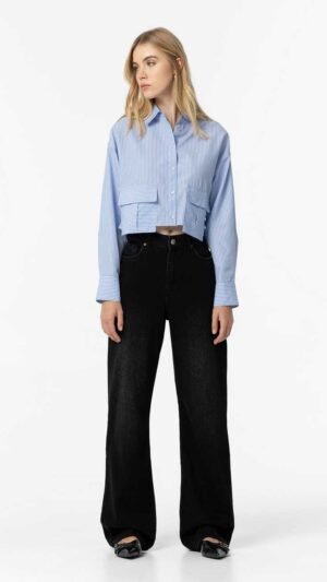 Jeans Bonnye Wide Leg Black