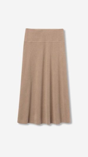 Falda Midi de Punto Breeze