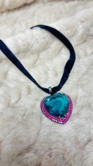 Colgante Piedra Forma Corazón