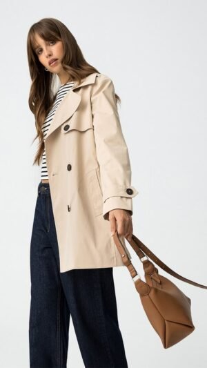Gabardina Beige Ganzi