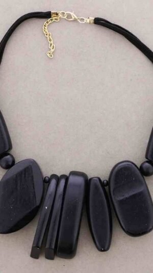 Collar Maxi Maderas Black