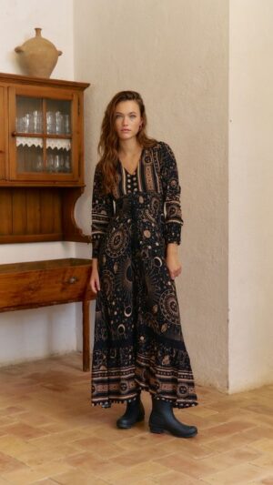 Vestido Astrid Sabrina Maxi