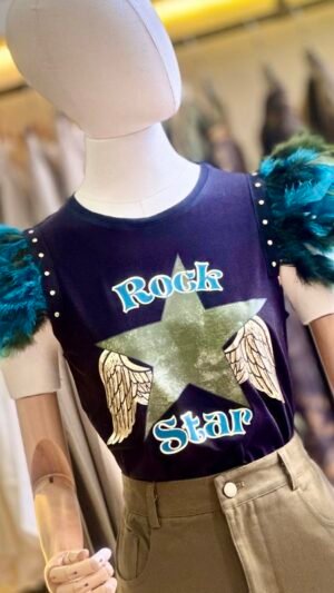 Camiseta Plumas Star