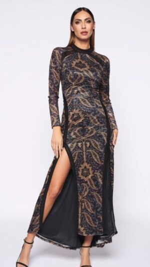 Vestido Largo Cachemire Lux