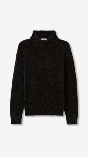 Jersey de Punto Atercipelado Black