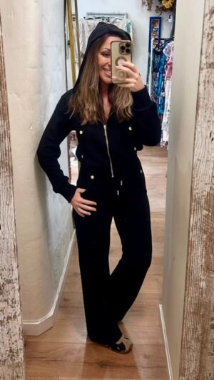 Chandal Waffle Black