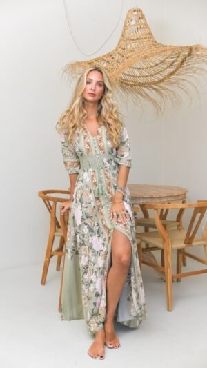 Vestido Adore Indiana Maxi