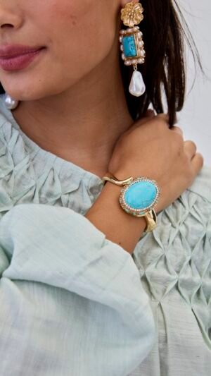 Brazalete Rigido con Piedra