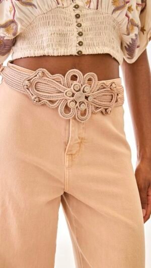 Cinturon Fantasia Macrame