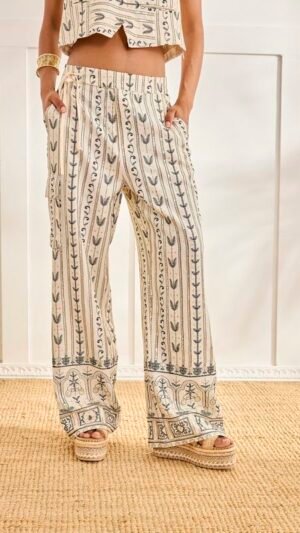 Pantalon Bordado Lentejuelas Tirza