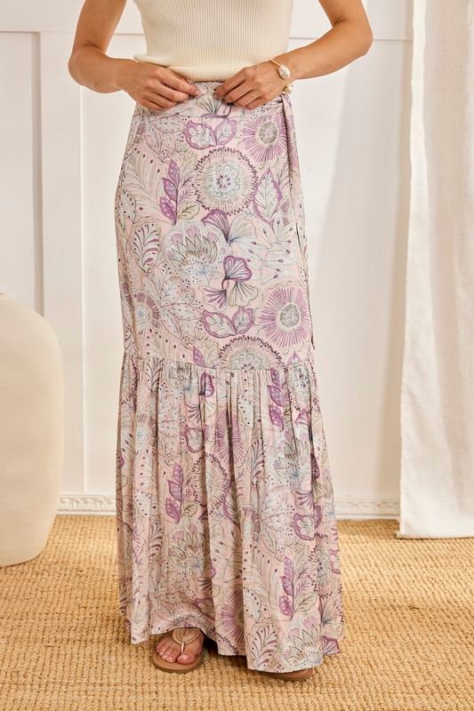 Falda Larga Estampada Aeloria - Imagen 3