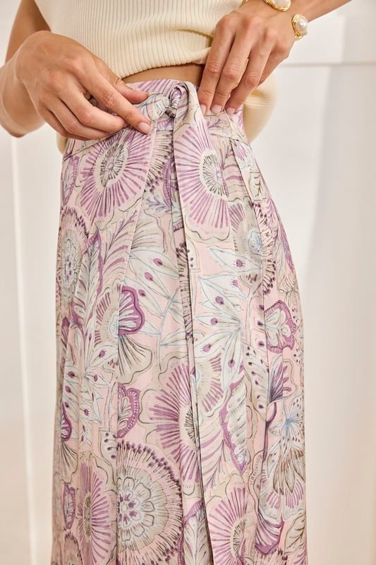 Falda Larga Estampada Aeloria - Imagen 4