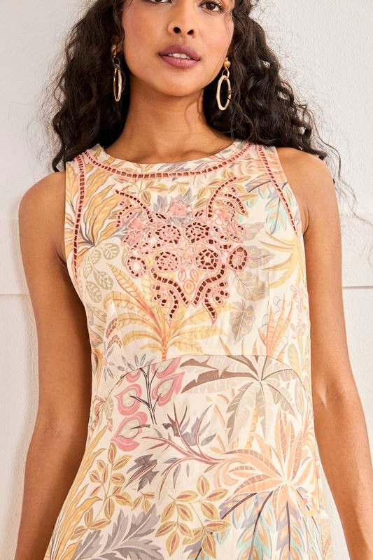 Vestido Largo Bordado Merit - Imagen 4