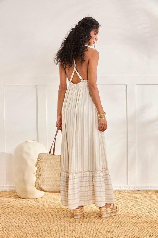 Vestido Largo de Rayas kiya - Imagen 2