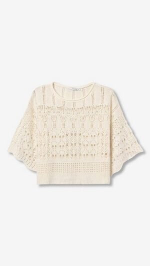 Sweter De Punto Calado