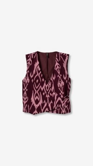 Chaleco Kim Vermelho