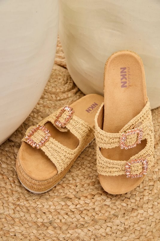 Sandalias Rafia Joya - Imagen 3