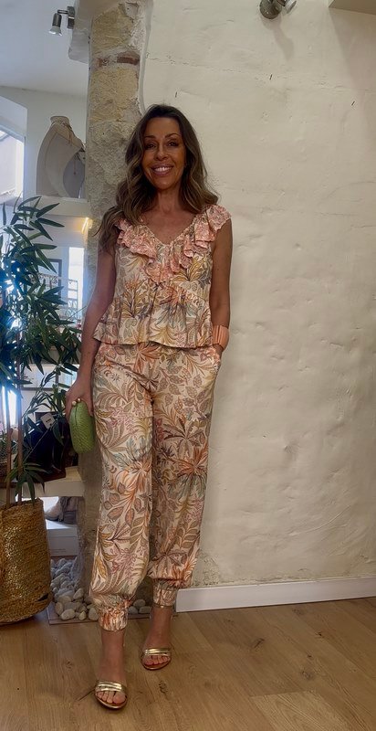 Blusa Estampada con Volante Gavi - Imagen 5