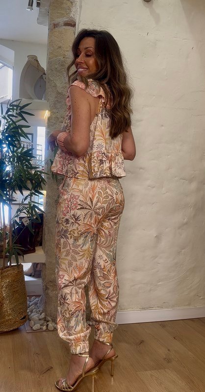 Blusa Estampada con Volante Gavi - Imagen 6