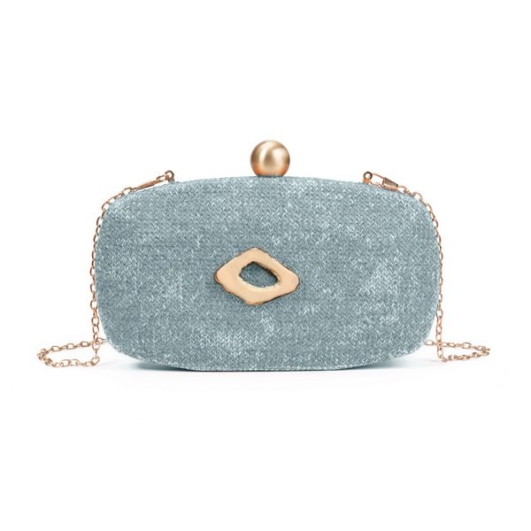 Clutch de Fiesta Piedra Blue