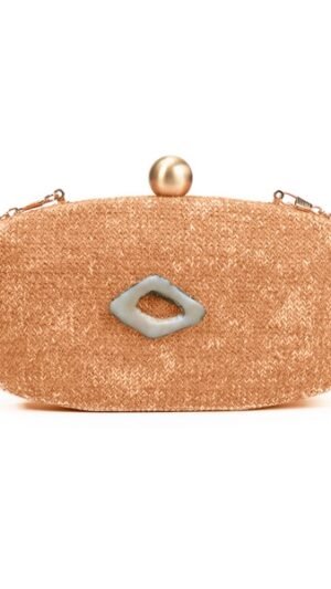 Clutch de Fiesta Piedra Beige
