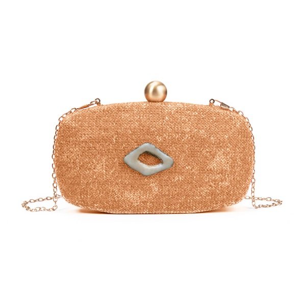 Clutch de Fiesta Piedra Beige