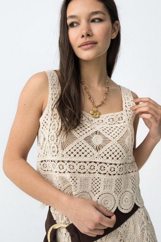 Top De Crochet Elie