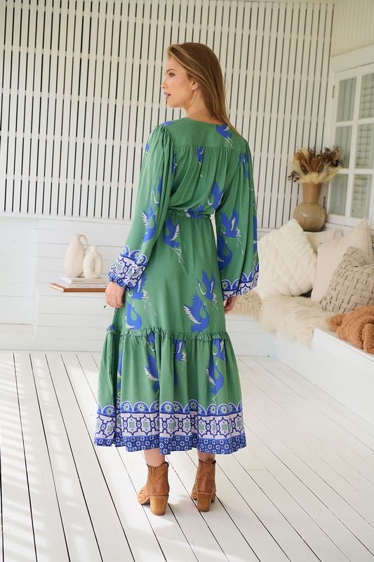 Blue Bird Willa Midi Dress - Imagen 3