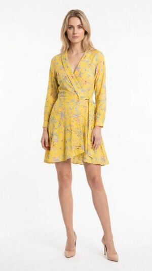 Vestido Corto Mimosa Yellow