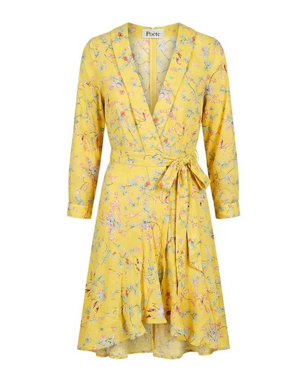 Vestido Corto Mimosa Yellow - Imagen 4