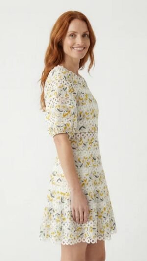 Vestido Velours Yellow