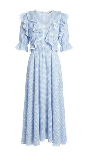 Vestido Ceinture Blue