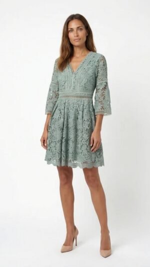 Vestido Cascade Green