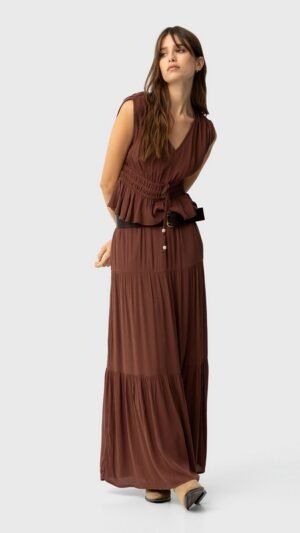 Conjunto Top y Falda Camponesa Choc