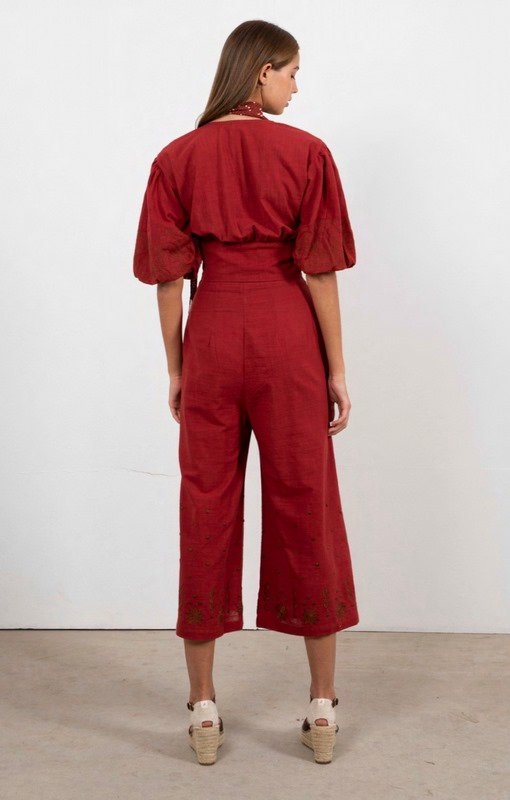Conjunto Top y Pantalon Grana - Imagen 2