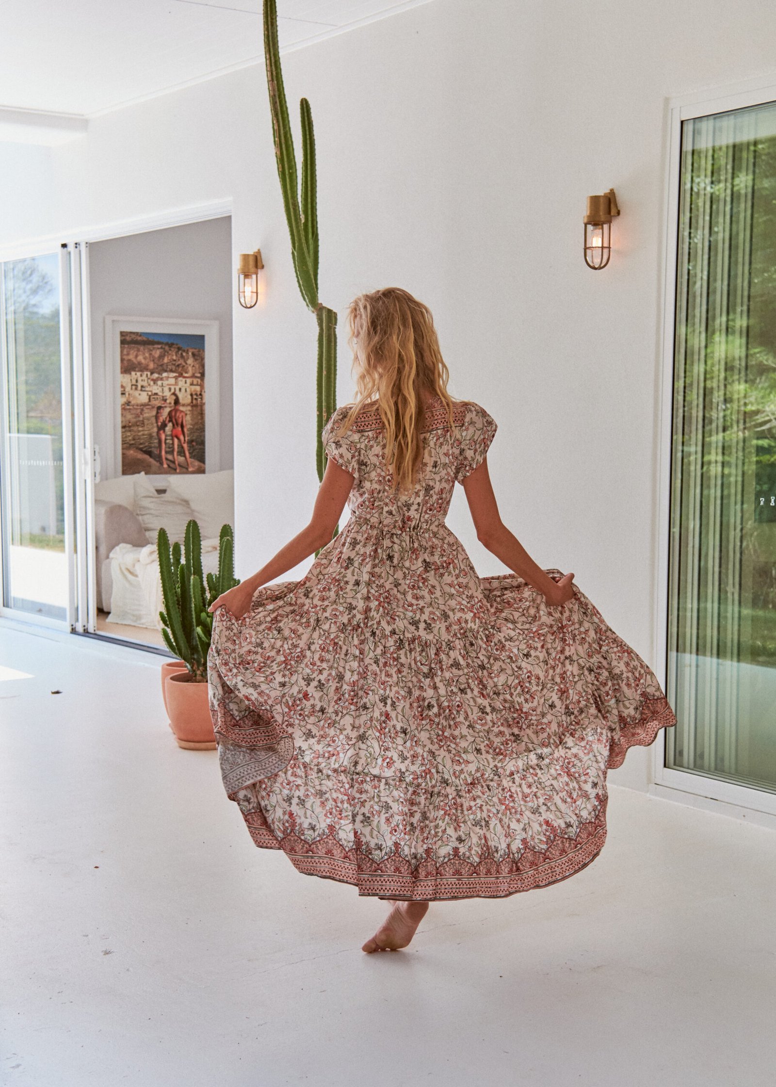 Paola Print Melissa Maxi - Imagen 5