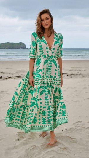 Nazare Print Tessa Maxi