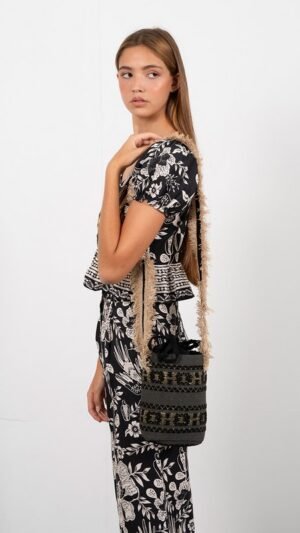 Bolso Oval Black