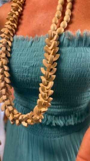 Collar Madera Natural