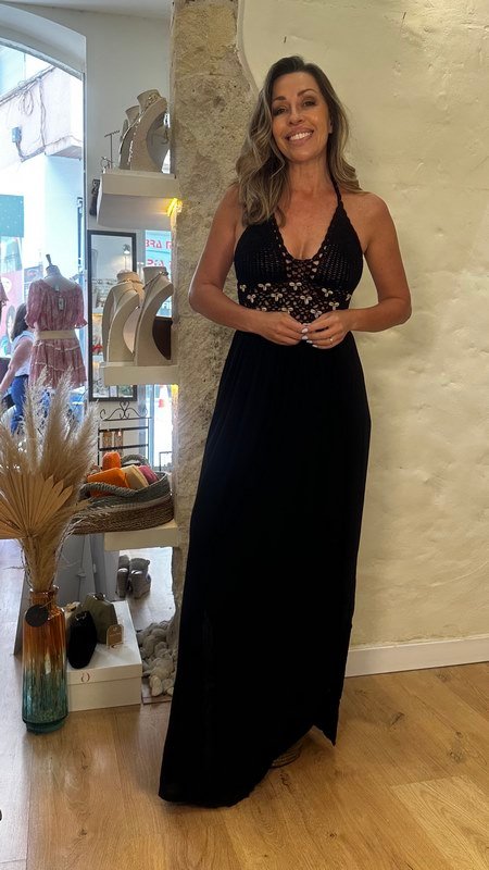 Long Dress Black - Imagen 2