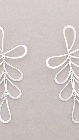 Pendientes Rama Calada Plata