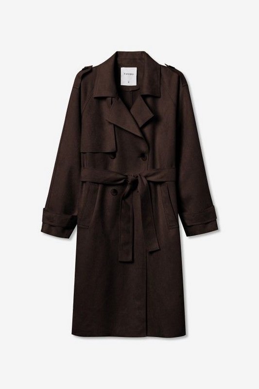 Trench Sanz Chocolate - Imagen 3
