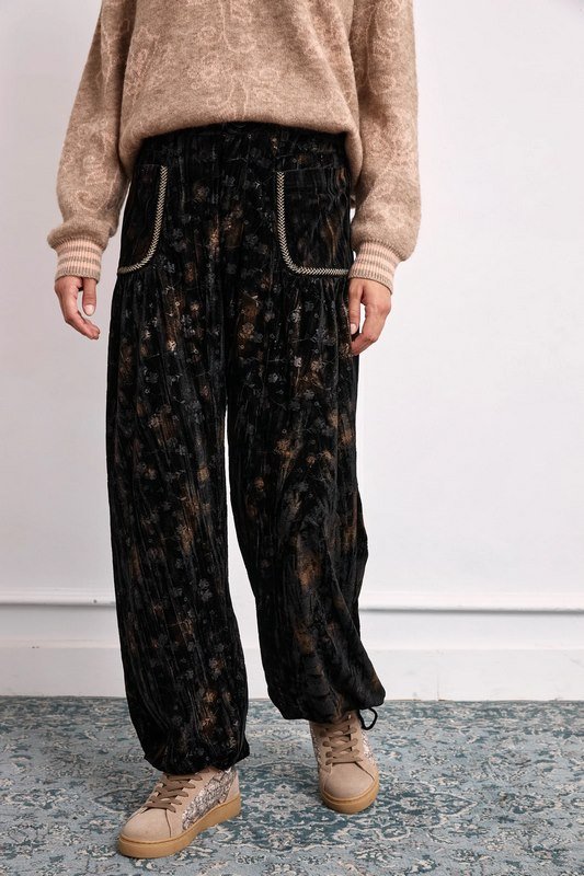 Pantalon Bombacho Terciopelo - Imagen 3